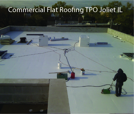Commercial Flat Roofing TPO Joliet IL